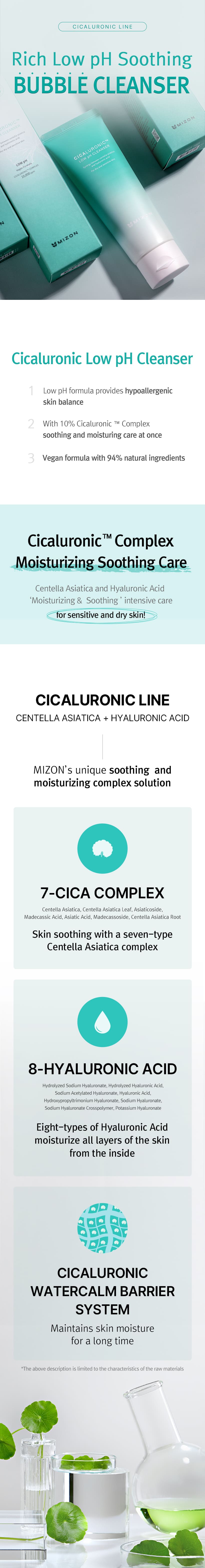 CICALURONIC LOW pH CLEANSER 2